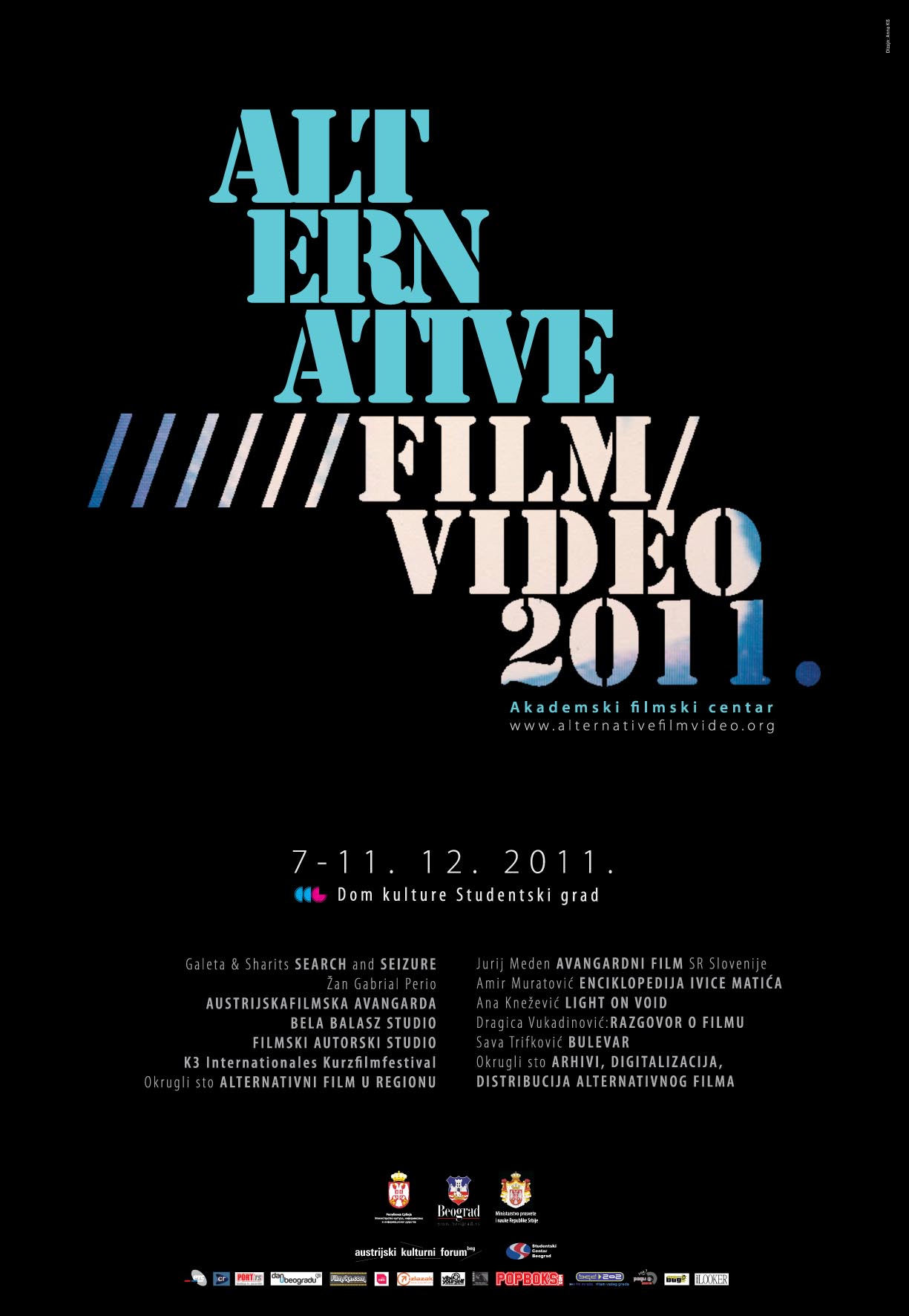 ALTERNATIVE FILM-VIDEO 2011